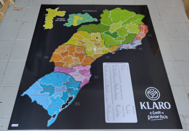 região sul e sudeste com divisão de municípios e mesorregiões, são paulo e grande são paulo