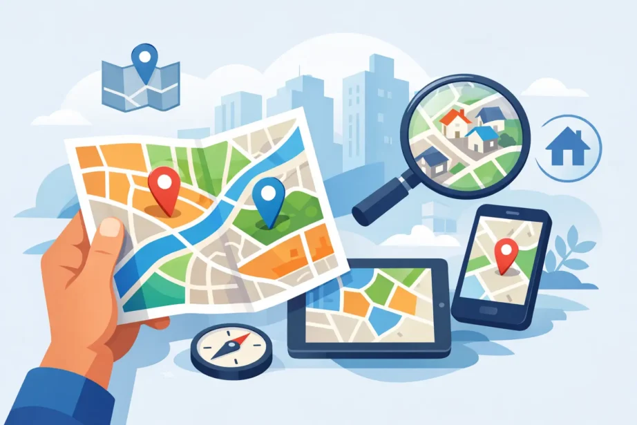 Como pedir mapa por bairro do jeito certo