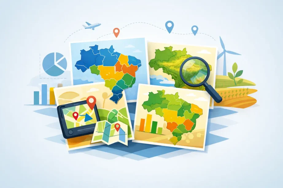 Guia de mapas do Brasil para cada uso Guia de mapas do Brasil para cada uso