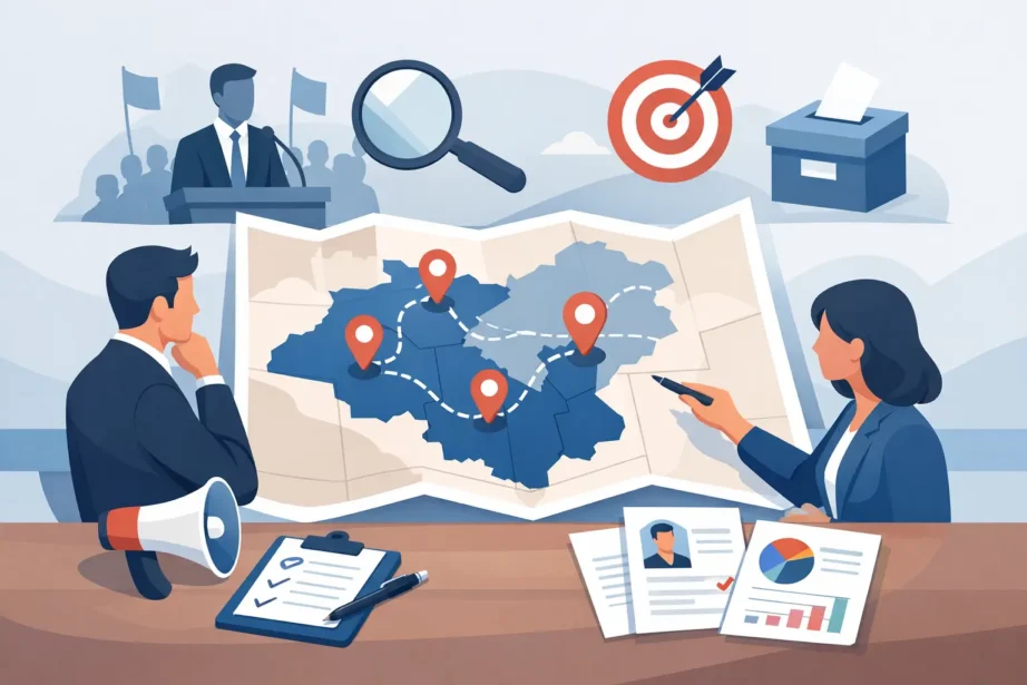 Mapa para campanha política: como escolher Mapa para campanha política: como escolher