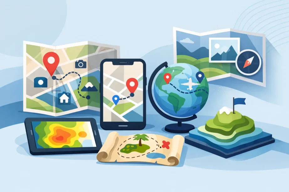7 ideias de mapas personalizados para usar