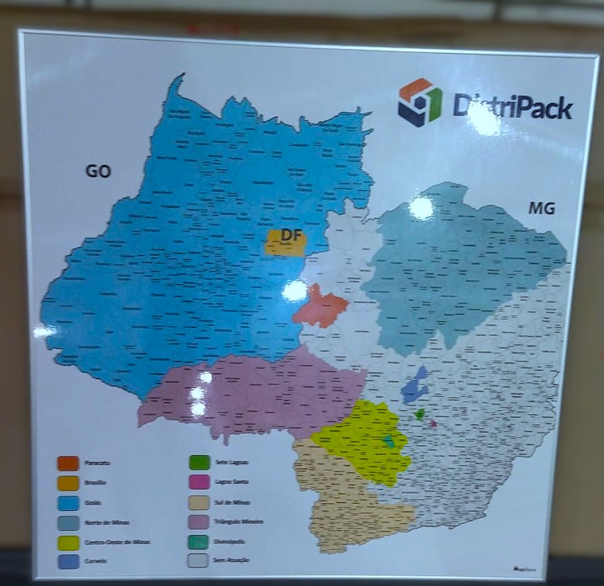 MAPA ÁREA DE ATUAÇÃO