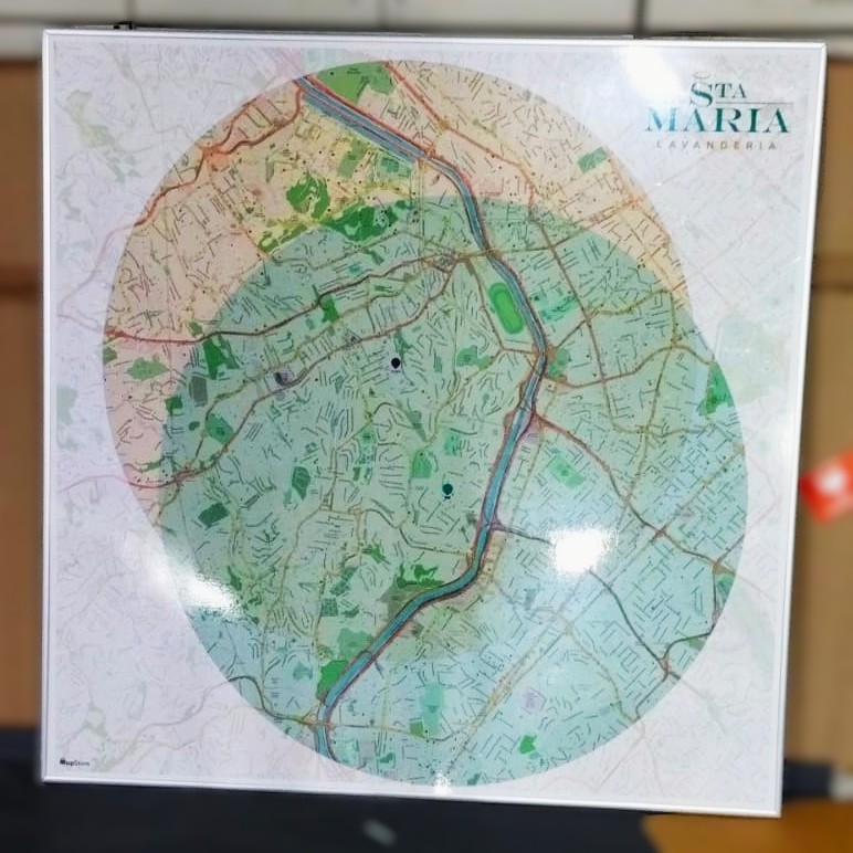 MAPA ÁREA DE ATUAÇÃO COM RUAS E BAIRROS