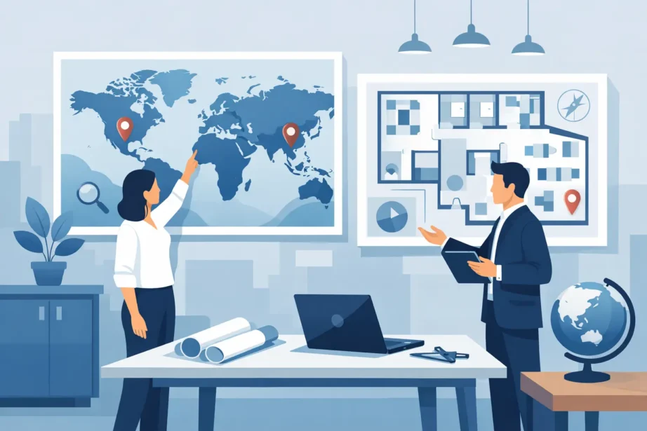 Melhores mapas para escritório comercial Melhores mapas para escritório comercial