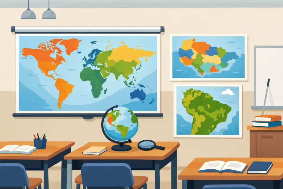 Melhores mapas para sala de aula em escolas Melhores mapas para sala de aula em escolas